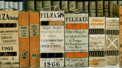 sospese le ricerche storiche in Archivio