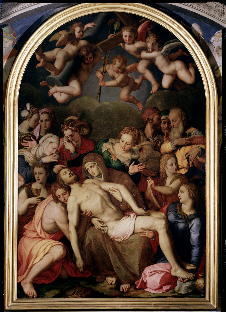 Cappella di Eleonora - A. Bronzino, deposizione