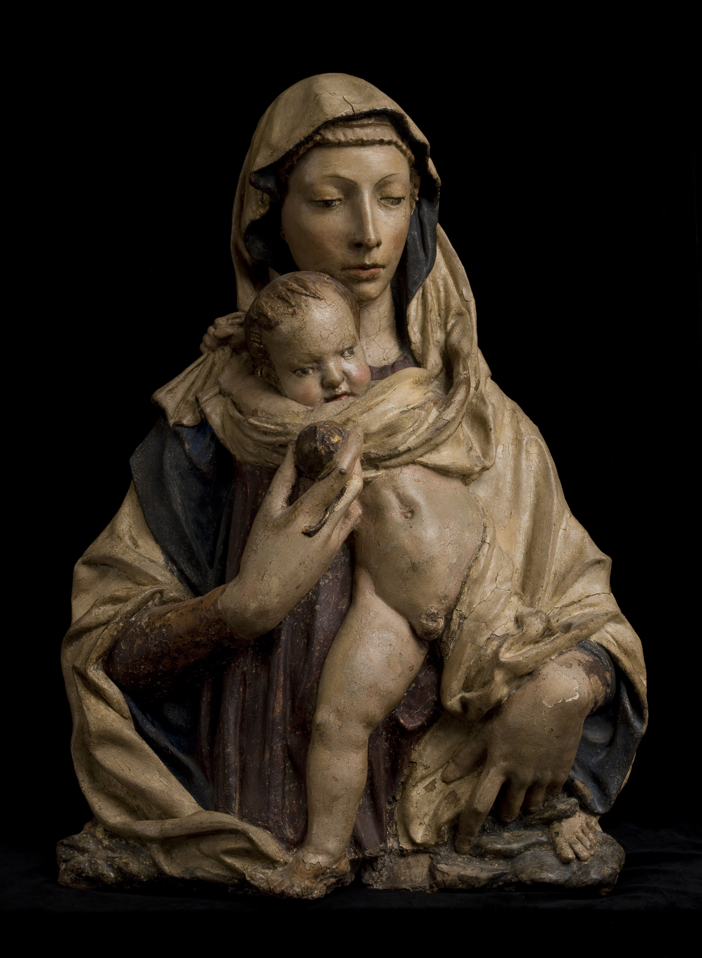 Donatello, Madonna con Bambino detta "Madonna della mela"