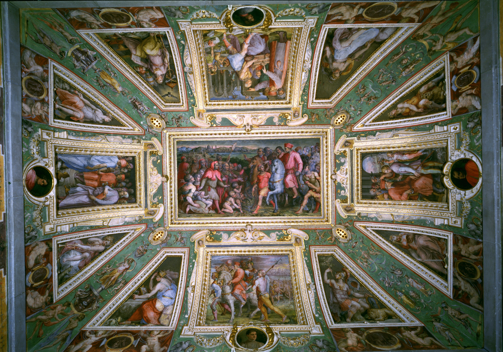 Sala di Cosimo, soffitto