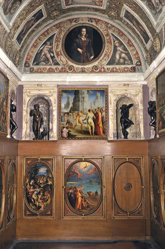 Studiolo - A. Allori, Ritratto di Eleonora di Toledo
